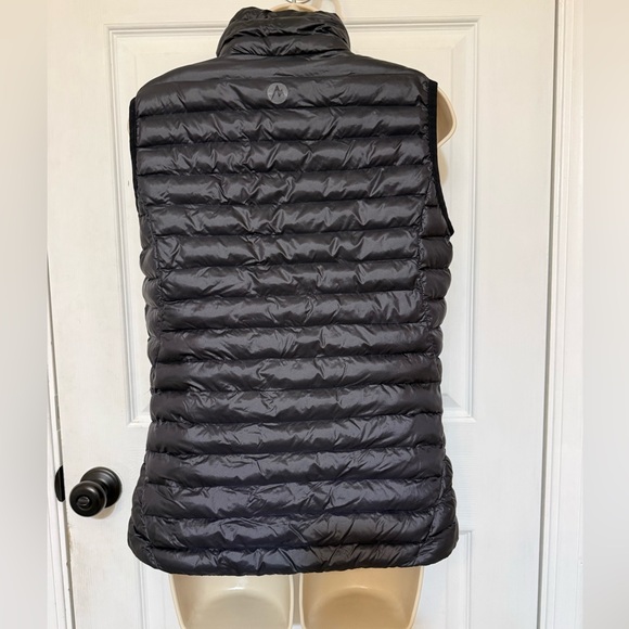 Marmot Black Thinsulate Puffer Vest Women’s M Lightweight Zip - Picture 3 of 11